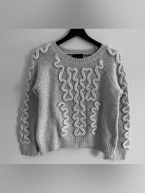 Not available Oversized Lace Black Top Size‎ M